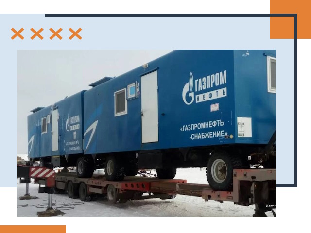 Перевозка вагон домов под ключ с расчетом маршрута в Барнауле